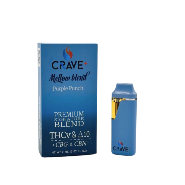 Crave Blend 2G Disposable Purple Punch