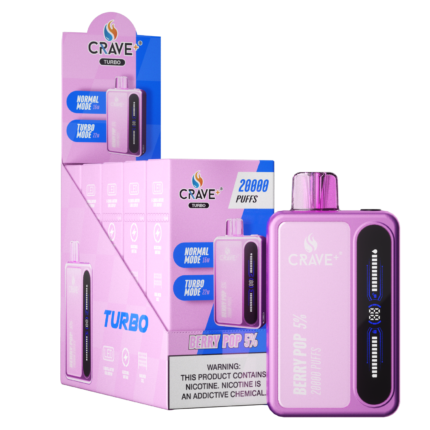 Crave Turbo 20k – Berry Pop