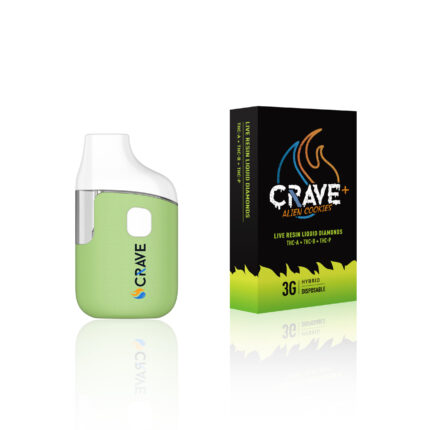 Crave 3G THC-A Disposable – Alien Cookies