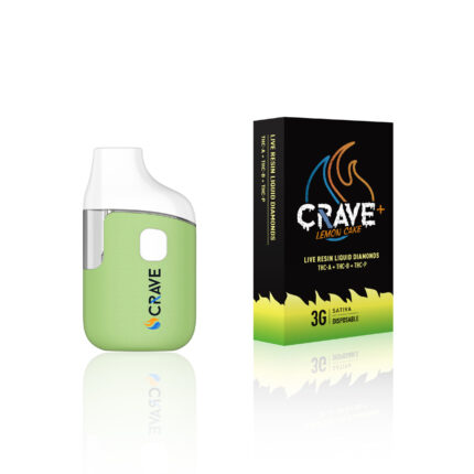 Crave 3G THC A Disposable Lemon Cake